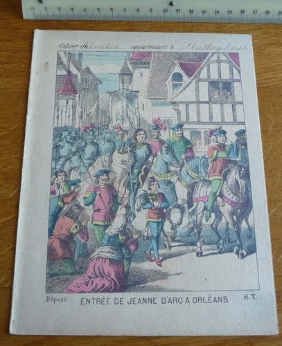 Ancien protège cahier - ancien, protège-cahier