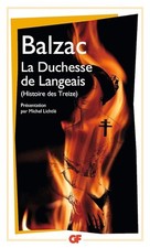 La Duchesse de Langeais : Histoire des Treize - Balzac, Honoré de