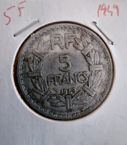 Monnaie piece france francs - 5,
