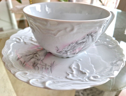 Tasse soucoupe porcelaine - et,