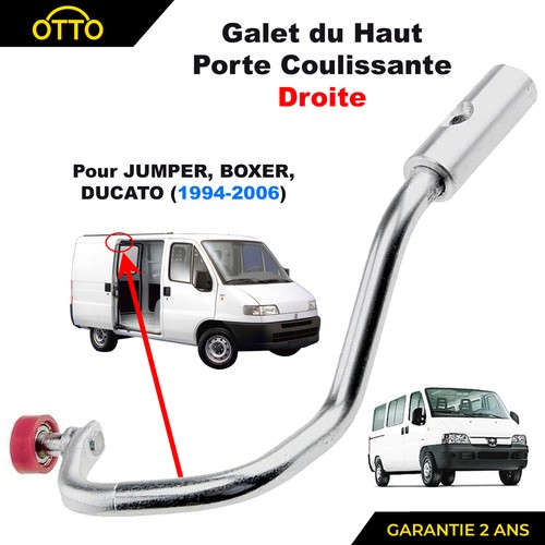 Galet haut guide - galet, porte