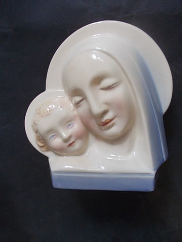 Superbe vierge enfant - à, l'enfant