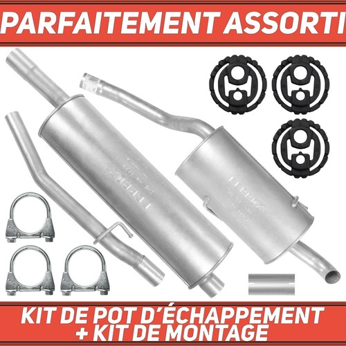 Kit pot échappement - kit, de