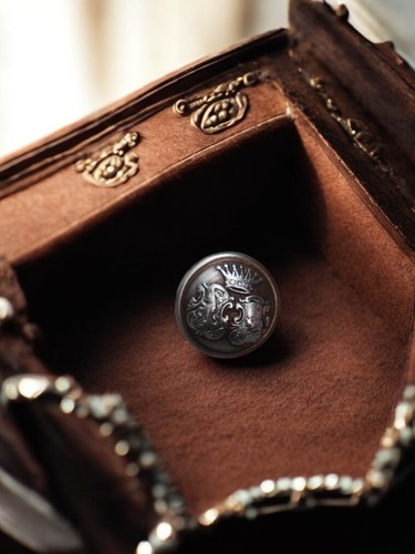 Bouton ancien métal avec - bouton,