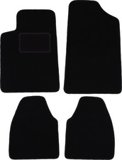 Tapis de sol en velours noir