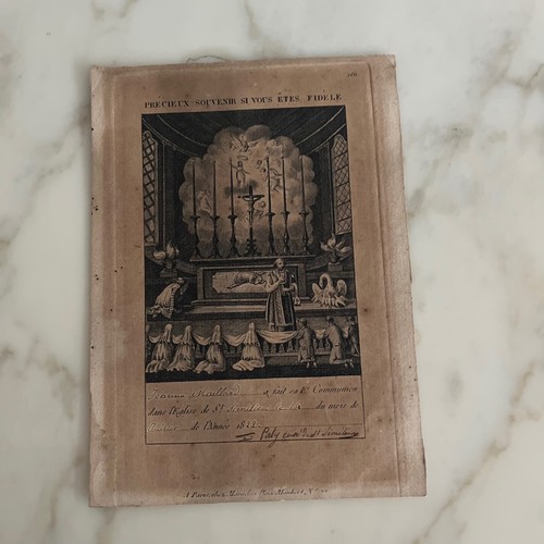 Gravure religieuse xixe - gravure,