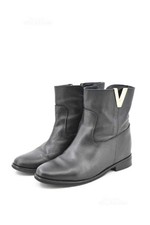 Bottines Femme V Or Cuir N°37