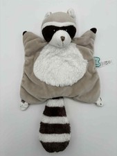 ? Peluche doudou plat raton laveur Kaloo gris TBE bébé douceur ?