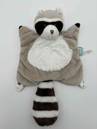 Peluche doudou plat raton - 🦝,