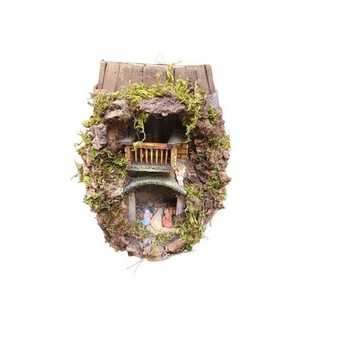 Mini crèche baril 28x18 - mini, cm