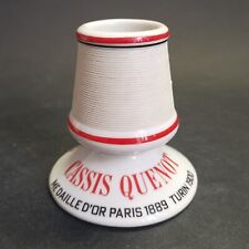 Pyrogène publicitaire, "Cassis Quenot", h. 9.5 cm