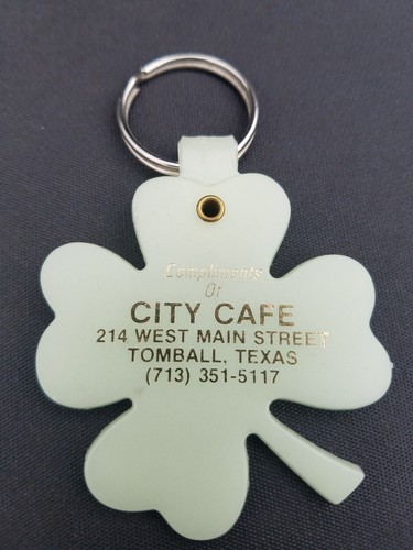 Advertising key ring - advertising, cafe