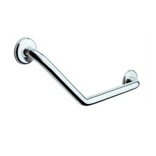 BARRE D'APPUI CABINE DE DOUCHE POIGNÉE DE BAIGNOIRE ACIER INOX 45° SÉCURITÉ