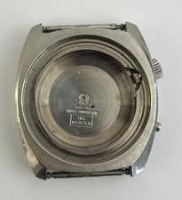 OCCASION BOITIER ACIER POUR MONTRE LIP NAUTIC SKI SUPER COMPRESSOR R184 @ CASE