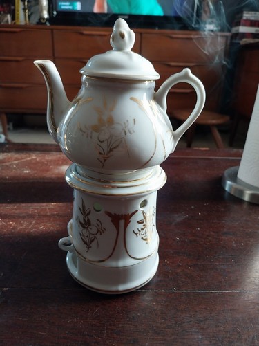 Tisaniere ancienne porcelaine - tisaniere,