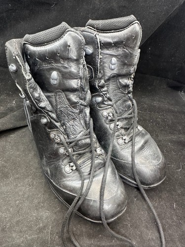 Bottes combat cuir - bottes,