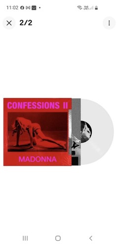 Madonna confessions white - madonna, ii