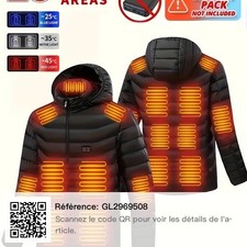 veste chauffante 25zone L, Xl