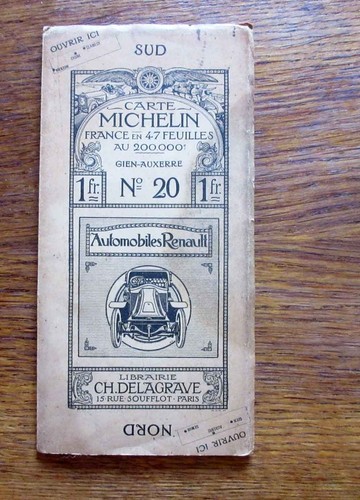 Carte michelin premiere - carte,