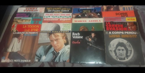 Lot 150 vinyles - de, 45