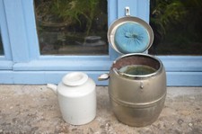 Ancienne Théière de Voyage Chinoise Chine Coffret Transport