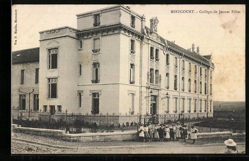 Cpa mirecourt collège - mirecourt,, de