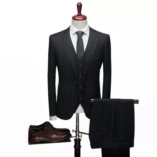 Costume complet homme rayé - costume,