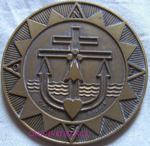 Med10775 medaille - med10775,
