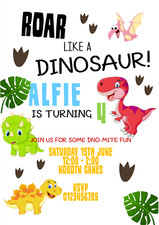 Invitations de fête
