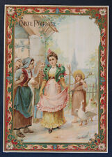   Ancienne grande étiquette