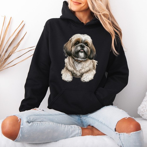 Sweat capuche shih tzu - tzu, dog