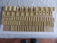 Lego : Lot de 100 mur ,pilier 1,2 et 4 tenons  ou arrondi ,beige ,tan