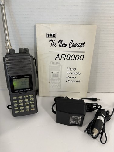 Aor ar8000 wide range scanner - aor,