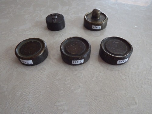 Lot poids bronze 1 - de,