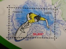 SURF SPORTS FRANCE 2023, COULEUR PASSION, timbre neuf**, VF MNH STAMP