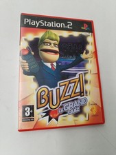 Buzz ! Le Grand Quiz Jeux Vidéo PlayStation 2 Ps2 Sony Buzzers Eye Toy