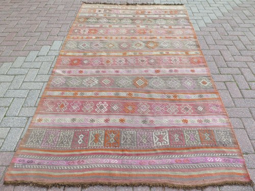 Ancien kilim turc tapis - ancien, turc,