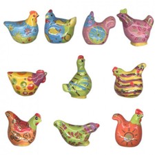Poules Design _ Fèves série