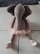 DOUDOU PELUCHE ELEPHANT TUTU