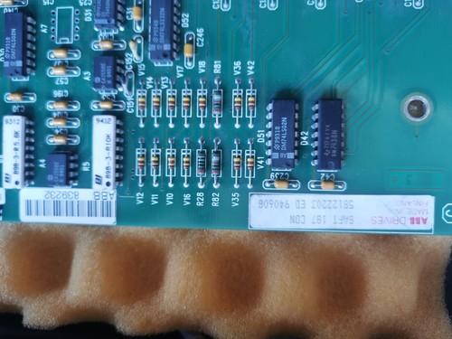 Carte variateur abb - carte, part
