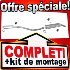 Ligne pot échappement pour - ligne, d'échappement