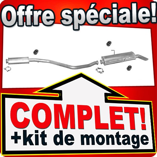 Ligne pot échappement pour - ligne,
