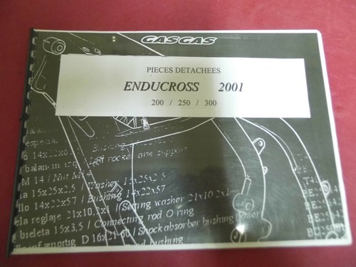 Parts manual occasion gas - parts,
