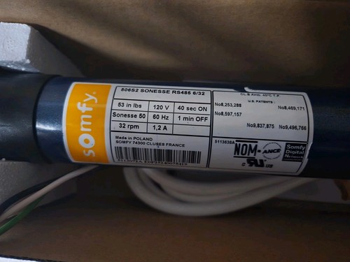 Somfy sdn 506 sonesse - somfy, rs485