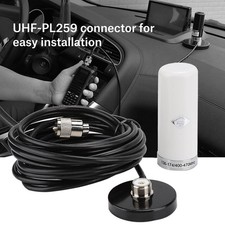 White VHF/ UHF DualBand