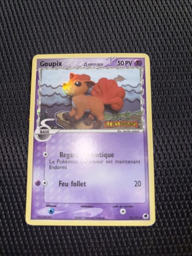 Goupix holo pokémon 70 - -,
