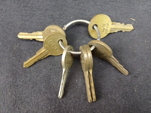 Lot clefs originales duo - x7,