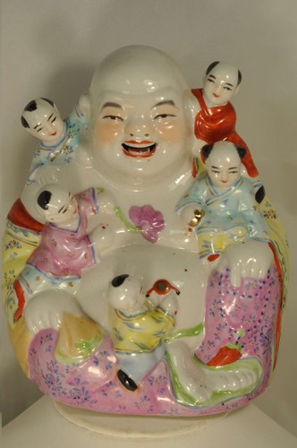 Bouddha porcelaine chinois - bouddha,