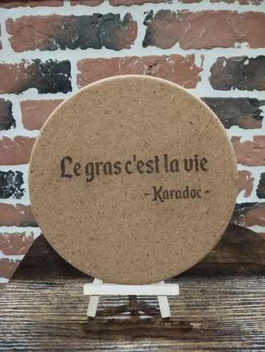 Dessous plat liège - plat,