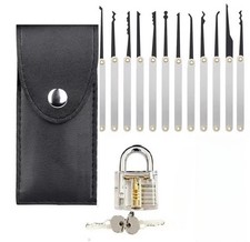 1Set Lock Picking Kit Tubular
